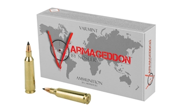 Picture of Nosler Varmegeddon Rifle Ammunition .22-250 Rem 55 gr FB Tipped 3550 fps - 20/ct 65155