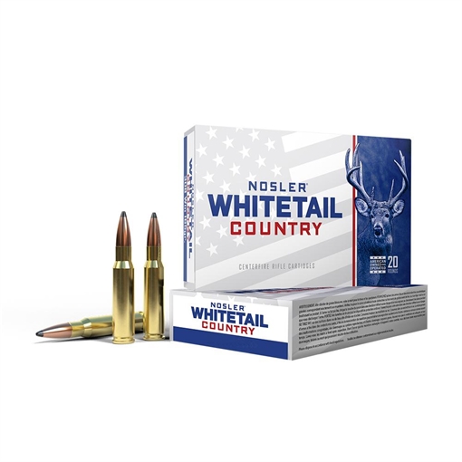 Picture of Nosler Whitetail Country Rifle Ammunition .243 Win 100gr SP 20/ct 40122