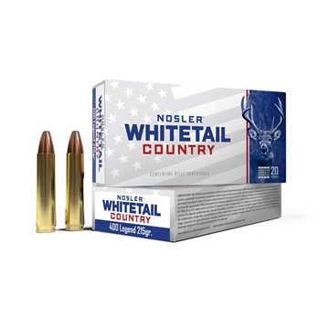 Picture of NOSLER WHITETAIL COUNTRY 400LEG 215GR SW 20/10 40138
