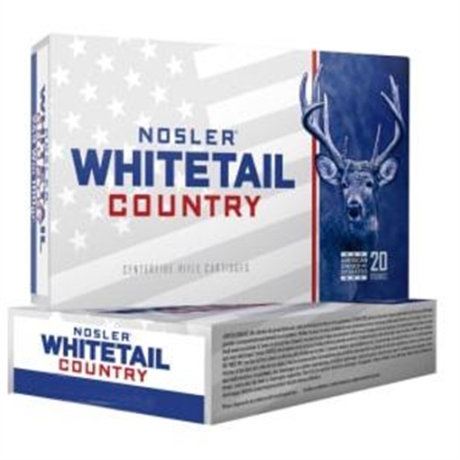 Picture of Nosler Whitetail Country Rifle Ammunition 35 Rem 200gr JSP 2075 fps 20/ct 40141 054041401418