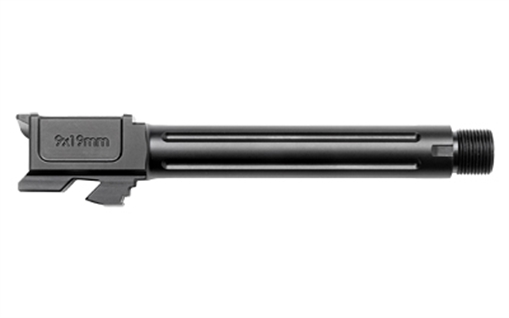 Picture of Noveske Barrel, Threaded 1/2x28, 9MM, Black, Fits Glock 17 Gen 3/4 07000460
