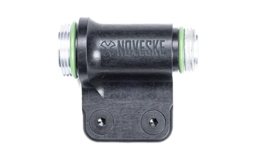 Picture of Noveske Single Cell Offset, Weapon Light Body Mount, Compatible with Surefire E-Series and 3 Volt Scout Light, Left Handed, Anodized Finish, Black 05002588