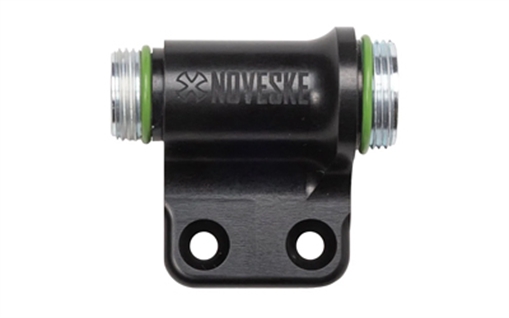 Picture of Noveske Single Cell Offset, Weapon Light Body Mount, Compatible with Surefire E-Series and 3 Volt Scout Light, Right Handed, Anodized Finish, Black 05002513