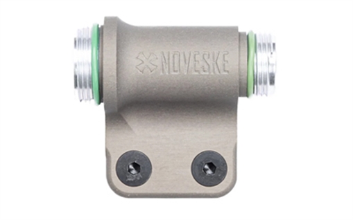 Picture of Noveske Single Cell Offset, Weapon Light Body Mount, Compatible with Surefire E-Series and 3 Volt Scout Light, Left handed, Anodized Finish, Flat Dark Earth 05002589