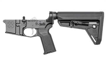 Picture of Noveske Chainsaw, Lower, N4, 223 Rem/556NATO, Black Finish, Complete Lower, H2 Buffer, MOE SL Black Stock, MOE K2 Black Grip, ALG Trigger 04000853