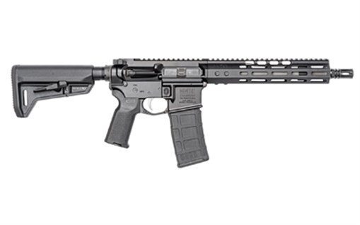 Picture of Noveske Chainsaw, Semi-automatic, SBR, 300 Blackout, 10.5" Barrel, A2 Flash Hider, Anodized Finish, Black, Magpul MOE-K2 Grip, Magpul SL Stock, Free Float M-LOK Handguard, ALG Trigger, Radian Raptor LT Charging Handle, 30 Rounds, 1 Magpul PMAG 300BLK Magazine 02001092