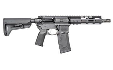 Picture of Noveske Chainsaw, Semi-automatic, SBR, 300 Blackout, 8" Barrel, A2 Flash Hider, Anodized Finish, Black, Magpul MOE-K2 Grip, Magpul SLK Stock, Free Float M-LOK Handguard, ALG Trigger, Radian Raptor LT Charging Handle, 30 Rounds, 1 Magpul PMAG 300BLK Magazine 02001100