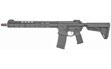 Picture of Noveske Gen 4, Semi-automatic, AR, 223REM/556NATO, 16" Barrel, Q Cherry Bomb Muzzle Brake, NSR-15 M-LOK Handguard, Black, Magpul MOE-SL Stock, Magpul MOE-K2 Pistol Grip, Ambidextrous Selector and Bolt Catch, MBUS Pro Sights, 30Rd 02000563