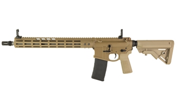 Picture of Noveske Gen 4, Semi-automatic, AR, 223 Remington, 556NATO, 16", Flat Dark Earth, Magpul MOE-K, Ambidextrous, MBUS PRO, Cerakote, Magpul MOE SL, 30 Rounds, 1 Magazine 02000563-FDE