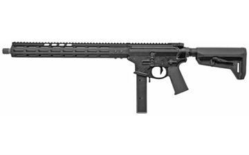 Picture of Noveske Gen 4, Semi-automatic, AR, 9MM, 16", Black Finish, SL-K Stock, 32Rd, NSR-15 MLOK Handguard, Geissele Airborne Charging Handle, Geissele MCX Trigger, STS Ambi Selector, A5H4 Buffer, MOE-K Grip, 1/2x28 Thread Protector 02000833