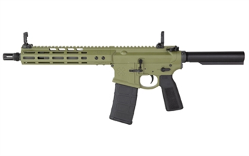 Picture of Noveske N4, Semi-automatic Pistol, 556NATO, 10.5" Threaded Barrel, 4th Generation, Cerakote Finish, Bazooka Green, 30 Rounds, 1 Magazine 02000797-BG