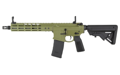 Picture of Noveske Gen 4, Semi-automatic, SBR, 300 Blackout, 10.5", Bazooka Green, Magpul MOE-K2, 30 Rounds, MLOK, 7075 Aluminum, Collapsible Stock, Dead Air Flash Hider 02000731-BG