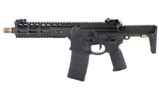 Picture of Noveske Gen 4, Semi-automatic, Short Barreled Rifle, 556NATO, Black Finish, Q Collapsible Stock, 8" Stainless Steel Barrel, Q Cherry Bomb Muzzle Brake And Bolt Carrier Group, Geissele SD-E Trigger And Charging Handle, NHR 7" MLOK Rail, Magpul MBUS PRO, Magpul K2 Grip, 30Rd 02000522