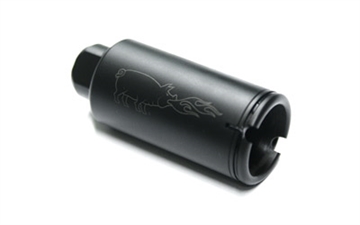 Picture of Noveske KX3 Flash Suppressor, 556NATO, 1/2X28, Fits AR Rifles, Black Finish 5000517 05000517