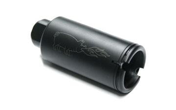 Picture of Noveske KX3 Flash Suppressor, 762NATO, 5/8X24, Fits AR Rifles, Black Finish 5000518 05000518