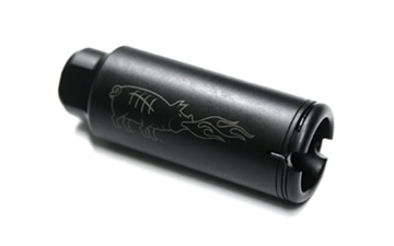 Picture of Noveske KX5 Flash Suppressor, 762NATO, 5/8X24, For AR Rifles, Black 5000520 05000520