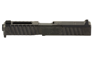 Picture of Noveske DM Slide, Noveske Barrel, DLC Finish, Black, Direct Mount Optics Ready, Fits Glock 19 Gen 3, Includes Noveske End Plate, Cover Plate w/Rear Sight, Front Sight 03002698