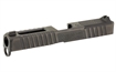 Picture of Noveske DM Slide, DLC Finish, Black, Direct Mount Optics Ready, Fits Glock 17 Gen 4, Includes Noveske End Plate, Cover Plate w/Rear Sight, Front Sight 03002526