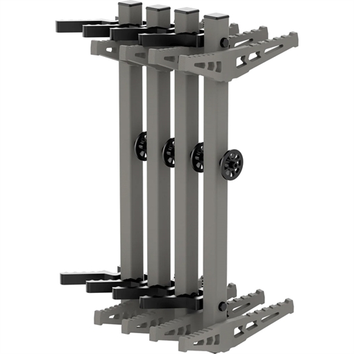 Picture of Novix Novix Mini Double Step Climbing Stick Classic Gray 4 pk. NX-MIN4DW