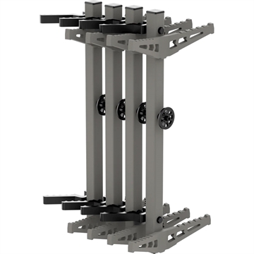 Picture of Novix Novix Mini Double Step Climbing Stick Classic Gray 4 pk. NX-MIN4DW