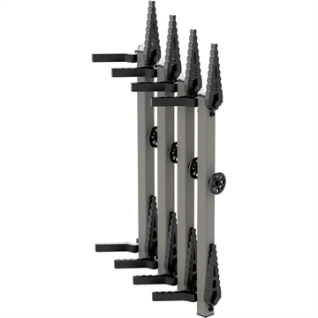 Picture of Novix Novix Mini Single Step Climbing Stick Classic Gray 4 pk. NX-MIN4