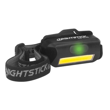 Picture of Nightstick USB-4510B Multi-Flood Black 35/60/250 Lumens Green/Red/White LED Bulb Clip-On/Black Strap USB4510B