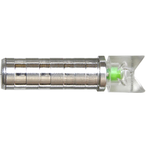 Picture of NuFletch NuFletch Ignitor Crossbow Nocks Green Moon .295 X Bolt 3 pk. IGNT-295-GRN/3PK