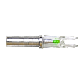 Picture of NuFletch NuFletch Ignitor Nocks Green S 3 pk. IGNT-244-GRN/3PK