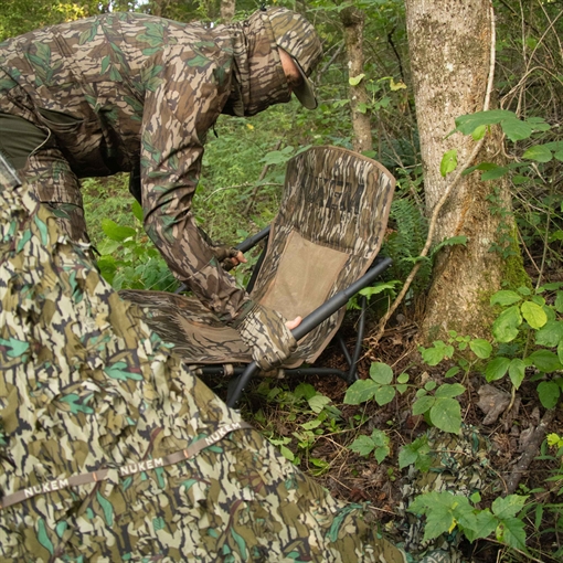 Picture of Nukem Nukem Lowlander Chair Mossy Oak Bottomlands NKBLLOWCHAIR