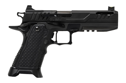 Picture of Oa Defense  2311 Pro Elite Full Size 9mm Luger 17+1 5" Ported Barrel, Black DLC Steel Optic Ready/Serrated Slide, Black Aluminum Frame w/Picatinny Rail, Black Aluminum Grip, Ambidextrous OA2311FULLSIZEPROEL10