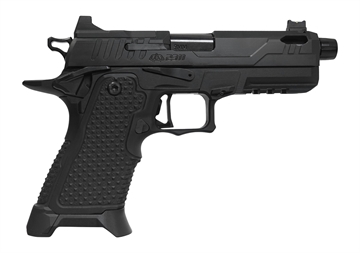 Picture of Oa Defense OA2311COMPACTPROELITET 2311 Pro Elite Compact 9mm Luger 17+1 4.25" Black DLC Threaded Barrel, Black Steel Optic Ready/Serrated Slide, Black Aluminum Frame w/Picatinny Rail, Black Aluminum G
