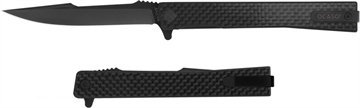 Picture of OCASO KNIVES KNIVES SOLSTICE 3.5"FLDR CARBON FIBER/BLACK HARPOON 9HFB