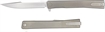 Picture of OCASO KNIVES KNIVES SOLSTICE 3.5"FLDR TITANIUM/SATIN HARPOON 9HTS