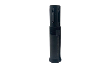 Picture of Otter Creek Labs Over The Barrel Flash Hider, 1/2X28", For Use with Ops Inc 12 Model, AEM5 and OCM5 Suppressors, Nitride Finish, Black OCL-801