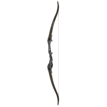 Picture of October Mountain Ascent Recurve Bow Black 58 in. 20 lbs. RH 811314026118
