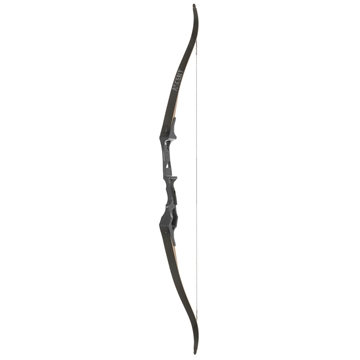 Picture of October Mountain October Mountain Ascent Recurve Bow Black 58 in. 45 lbs. RH OMP81233