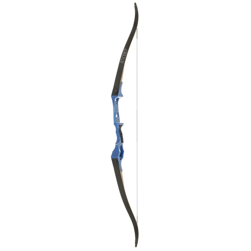 Picture of October Mountain October Mountain Ascent Recurve Bow Blue 58 in. 50 lbs. RH OMP81222