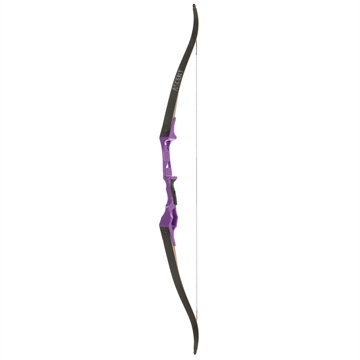 Picture of October Mountain Ascent Recurve Bow Purple 58 in. 25 lbs. RH 811314026101