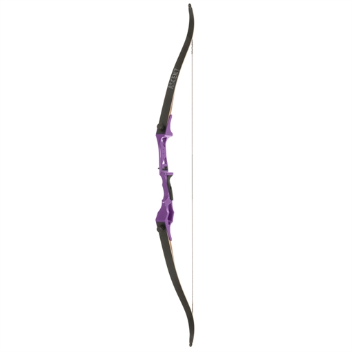 Picture of October Mountain October Mountain Ascent Recurve Bow Purple 58 in. 40 lbs. RH OMP81228