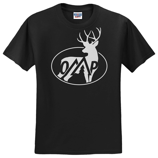 Picture of October Mountain Bucks Tee Black Medium 810096080851