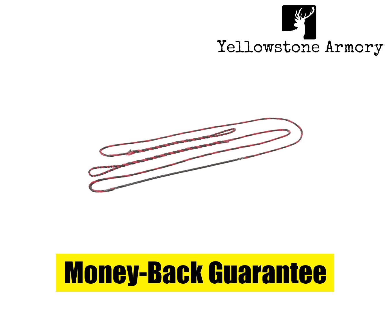 October Mountain Flemish String Red/Black D97 58 in. AMO 81248 ...