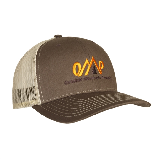 Picture of October Mountain Logo Hat Brown/Tan 811314026569