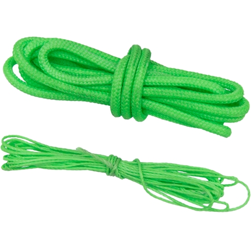 Picture of October Mountain Loop & Serving String Repair Kit Flo Green 3ft/6ft 810096082176