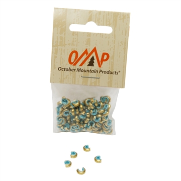 Picture of October Mountain October Mountain Nock Sets Target Blue 100 pk 3103