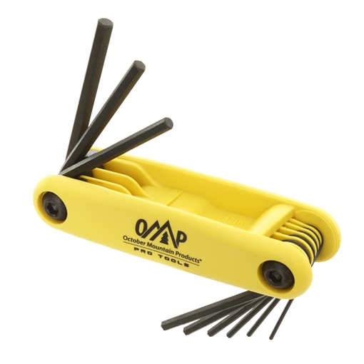 Picture of October Mountain October Mountain Pro Shop Hex Wrench Set .050 - 3/16 in. 60832