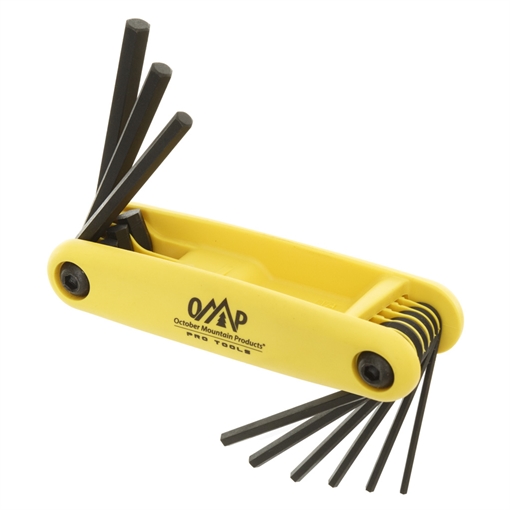 Picture of October Mountain October Mountain Pro Shop Hex Wrench Set 5/64 - 1/4 in. 60833