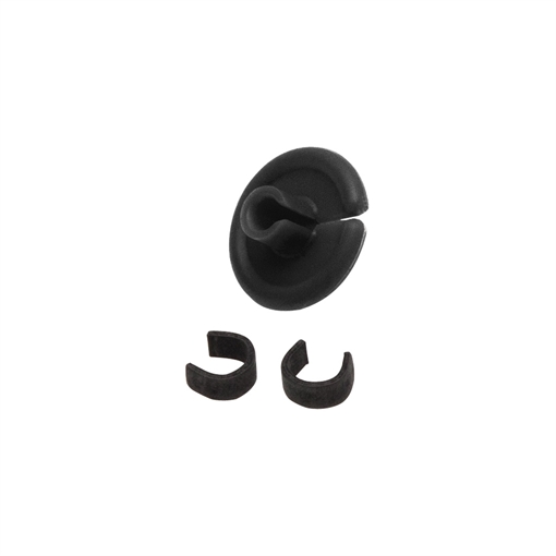 Picture of October Mountain October Mountain String Love 2.0 Kisser Button Black 1 pk. 60774