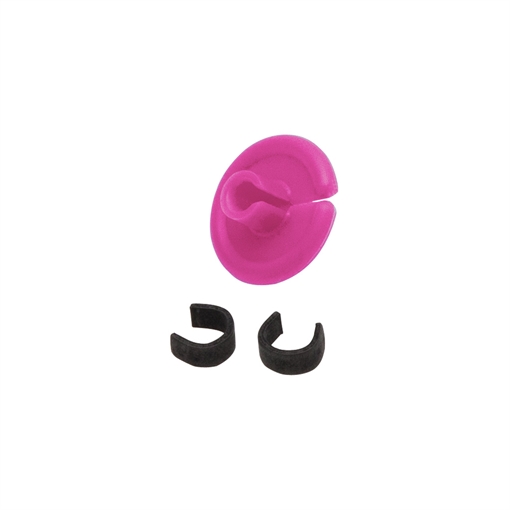 Picture of October Mountain October Mountain String Love 2.0 Kisser Button Pink 1 pk. 60771