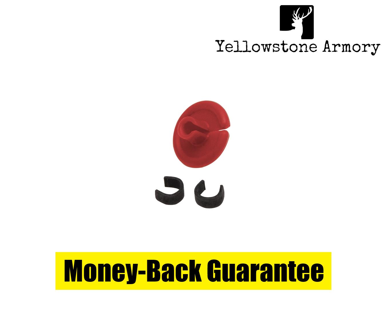 Quick-Shot Finger Saver For Archery – Eliminates Finger Pinch, 2-Piece Set With Tool | Alternative To Glove