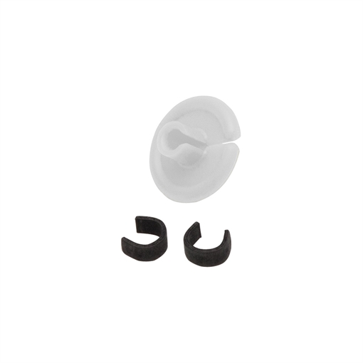 Picture of October Mountain October Mountain String Love 2.0 Kisser Button White 1 pk. 60775